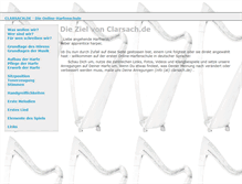 Tablet Screenshot of clarsach.de